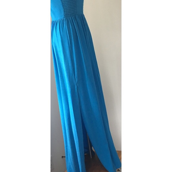 Amanda Uprichard 100% silk maxi side slits - Picture 6 of 8